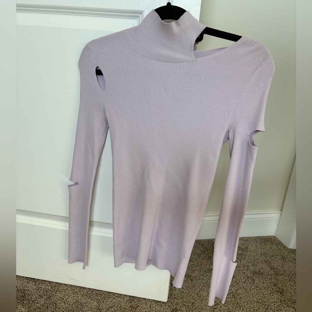 TIBI Lavender Sweater